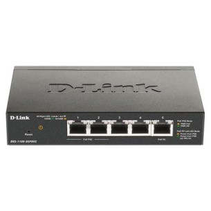 D-LINK SWITCH 5P GIGABIT CON POE DGS-1100-05PDV2