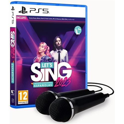 LETS SING 2023 + 2 MICS PS5