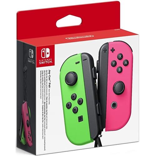 NINTENDO SWITCH JOY-CON VERDE/ROSA