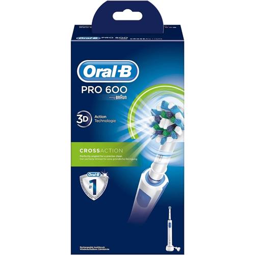 BRAUN ORAL-B PRO 600 CEPILLO ELECTRICO 3D WHITE