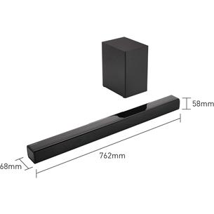PANASONIC SC-HTB150EG 2.1 100W BARRA DE SONIDO