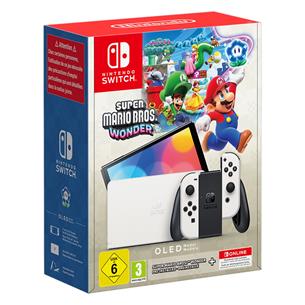 NINTENDO SWITCH OLED BLANCA + SUPER MARIO WONDER