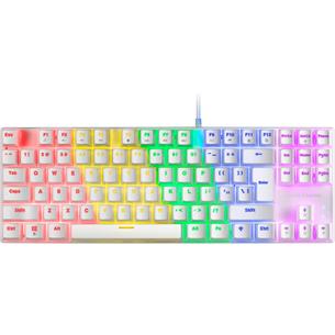 MARS GAMING MK80W TECLADO MECANICO BLANCO