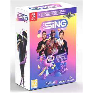 LETS SING 2025 + 2 MICROS NINTENDO SWITCH