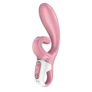 SATISFYER VIBRADOR HUG ME CON APP ROSA