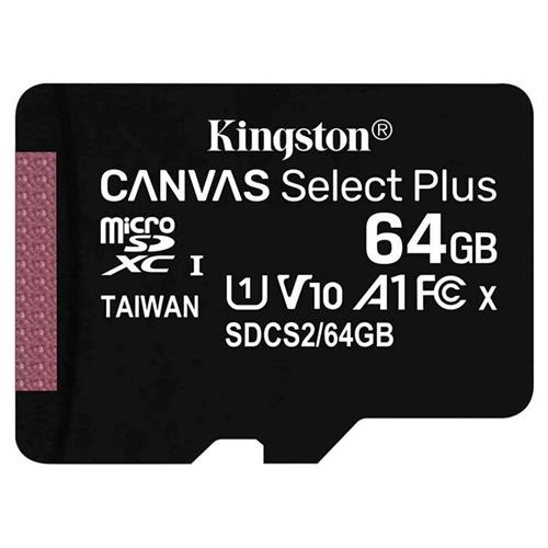 KINGSTON MICRO SD 64GB CANVAS SELECT PLUS