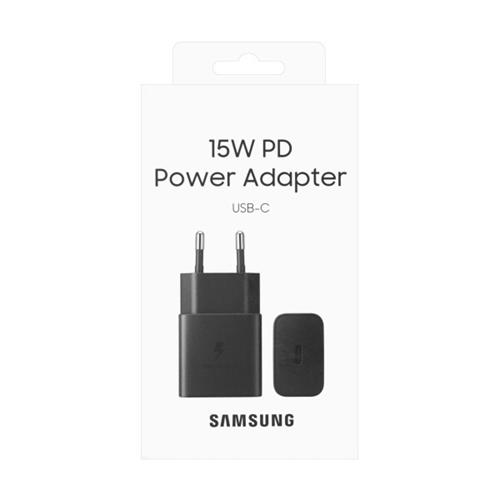 SAMSUNG CARGADOR 15W USB-C EP-T1510NBEGEU