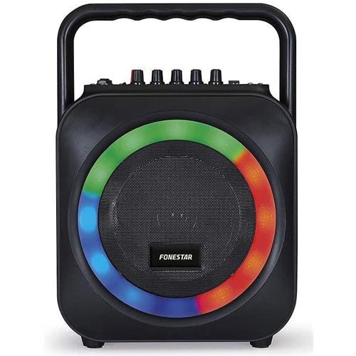 Fonestar Altavoz Karaoke Gh Box-35led Bluetooth+micrófono+led con